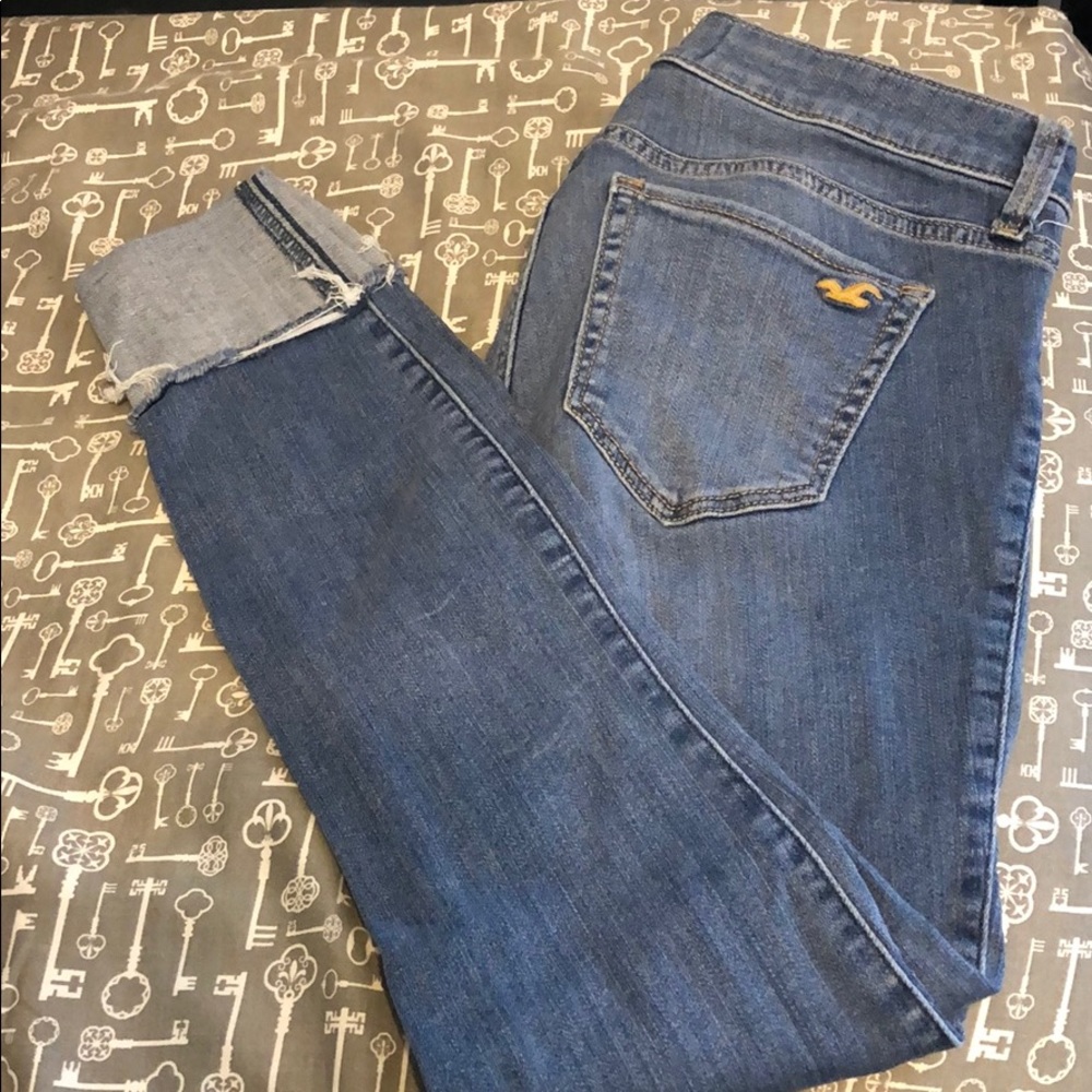 Holister Low Rise Jegging Crop